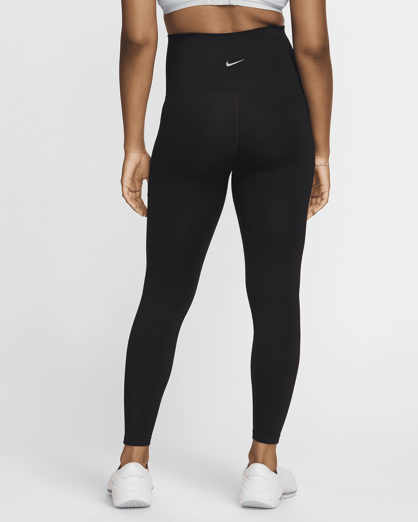 Nike (M) One Women's High-Waisted 7/8 Leggings with Pockets (Maternity) - 2