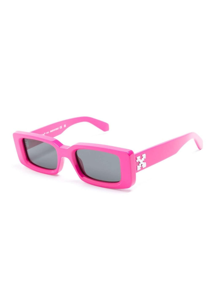 Off-White Arrows rectangle-frame sunglasses outlook