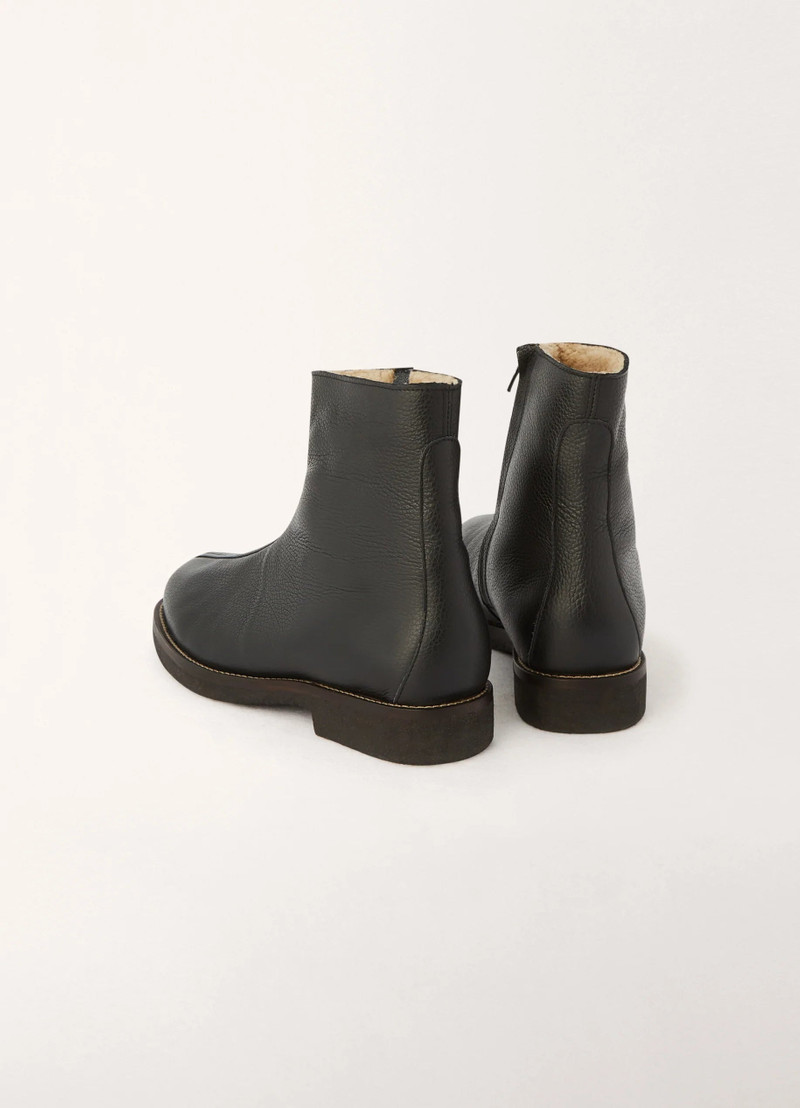 BOOTS WITH SHEARLING
GRAINE CALF LTH 4