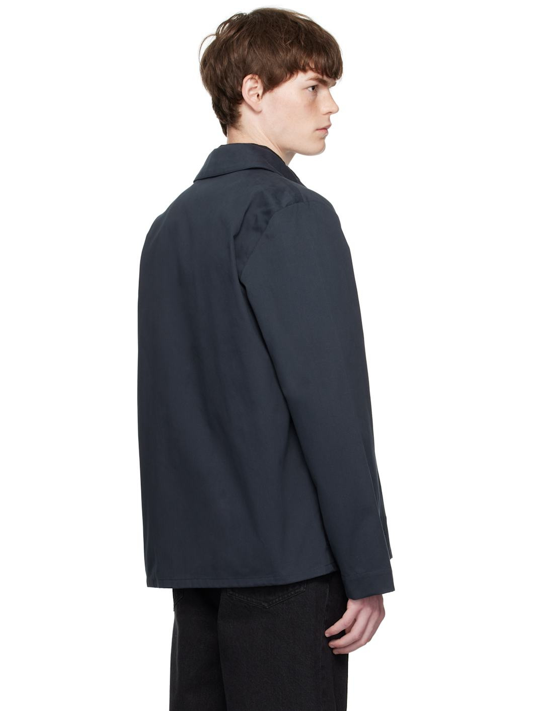Navy Kerlouan Logo Jacket - 3