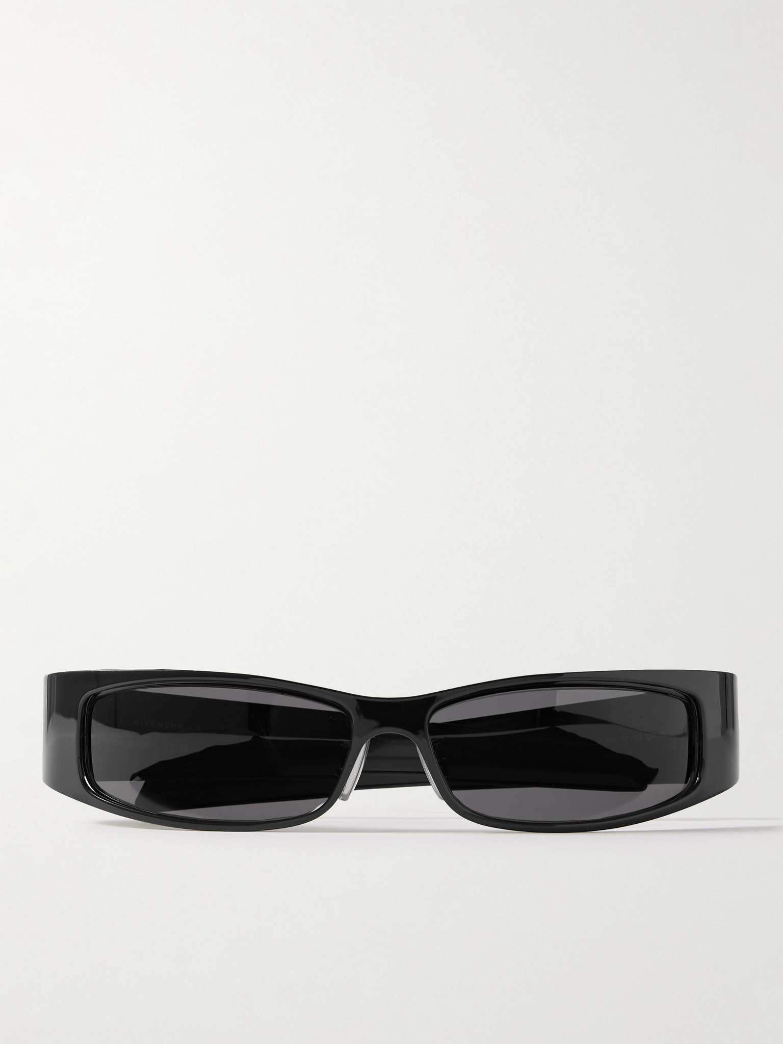 Rectangular-Frame Acetate Sunglasses - 1