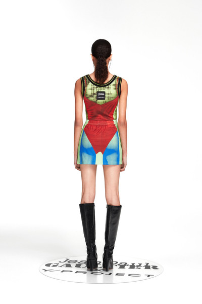 Y/Project Trompe L'Oeil Janty Mini Skirt outlook
