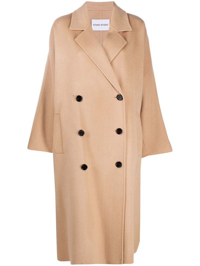 oversized double-breasted coat 1