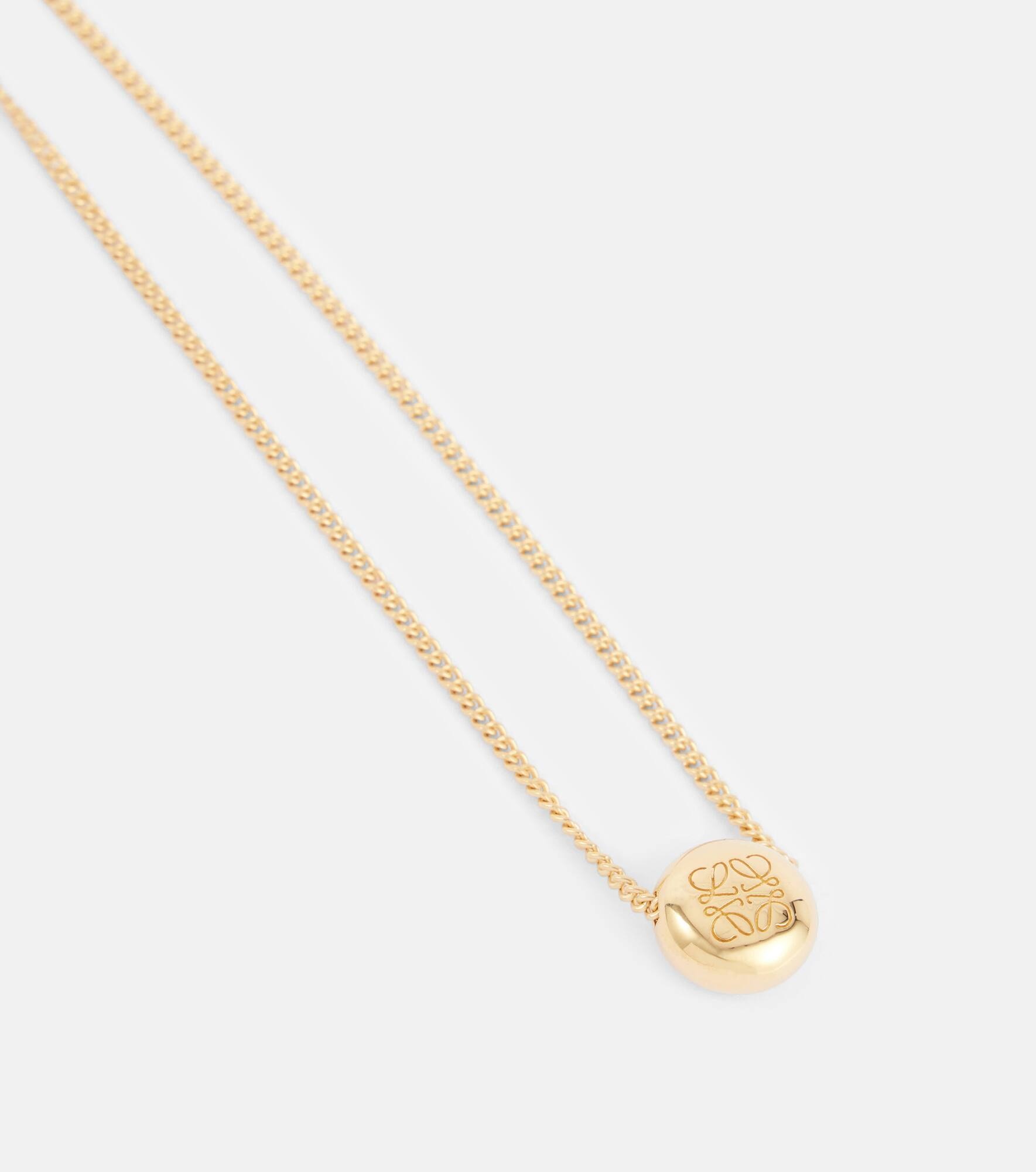 Anagram sterling silver necklace - 4