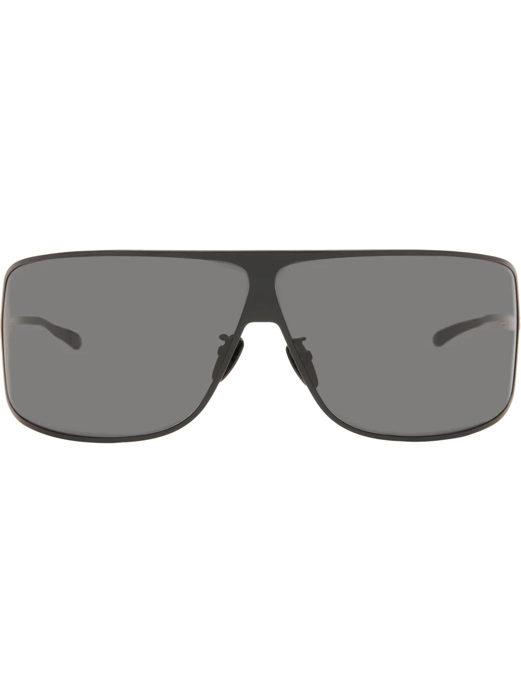 Black Mask Frame Sunglasses - 1