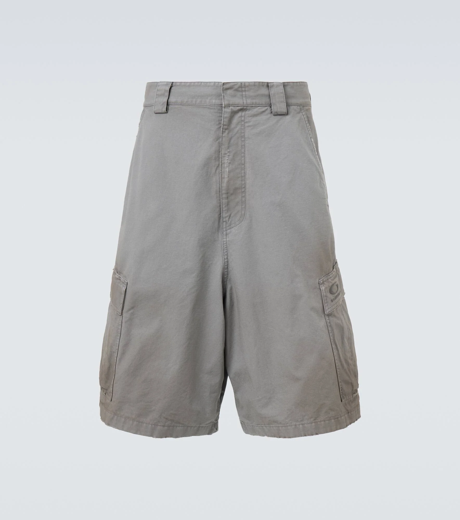Cotton cargo shorts - 1