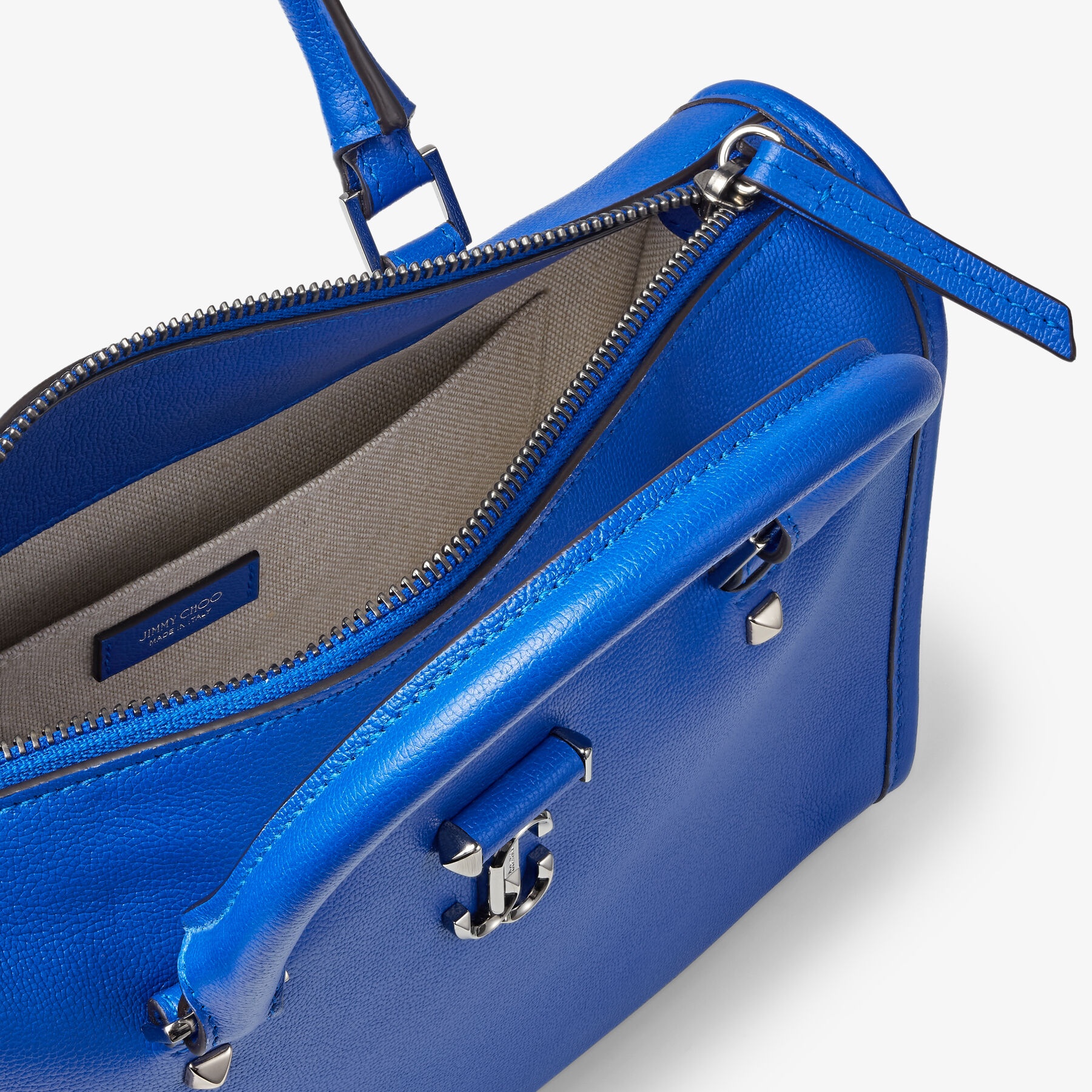 Webb Top Handle S
Ultraviolet Fine Grainy Calf Leather Top Handle Bag - 3