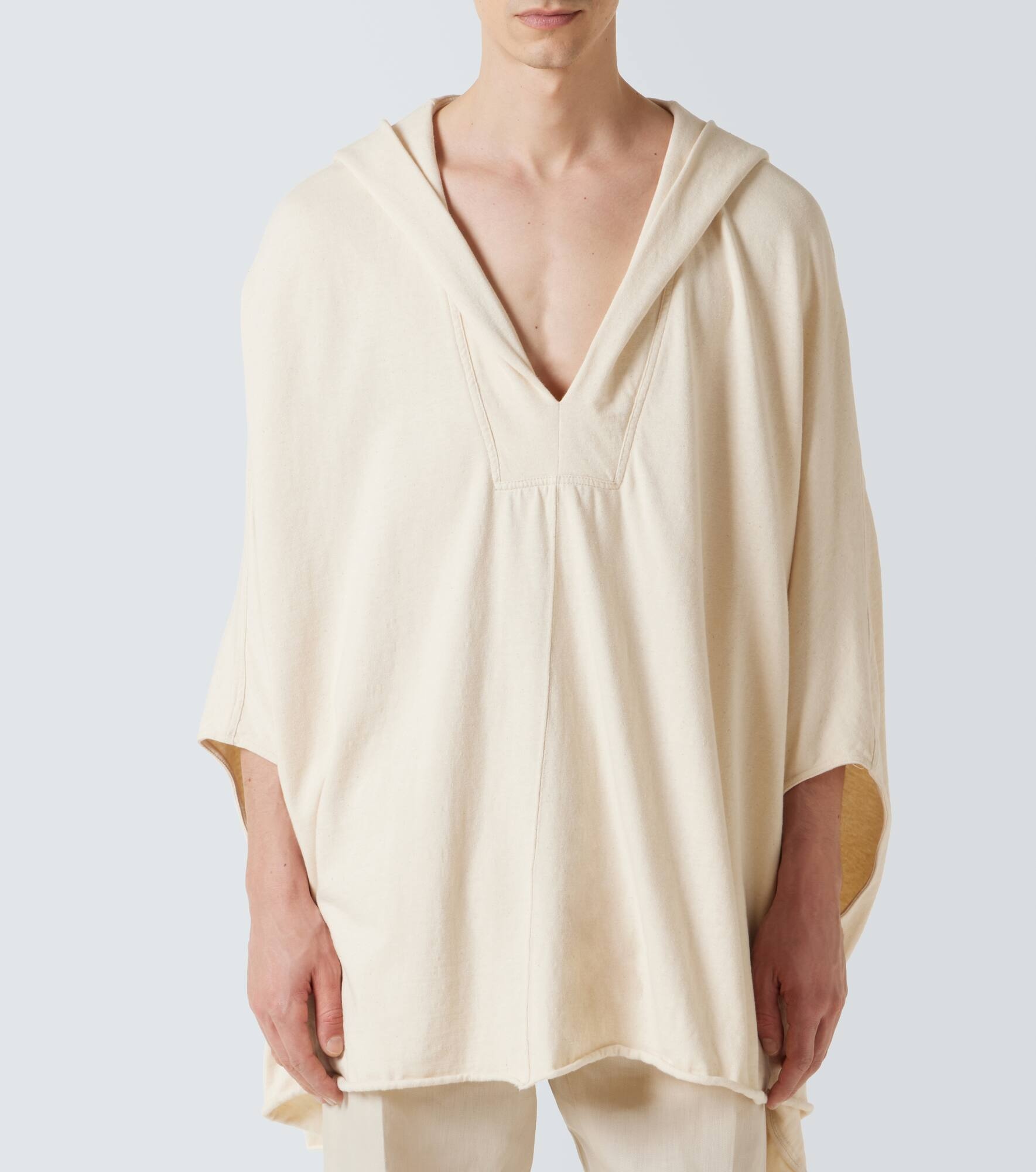 Hooded cotton shirt - 3