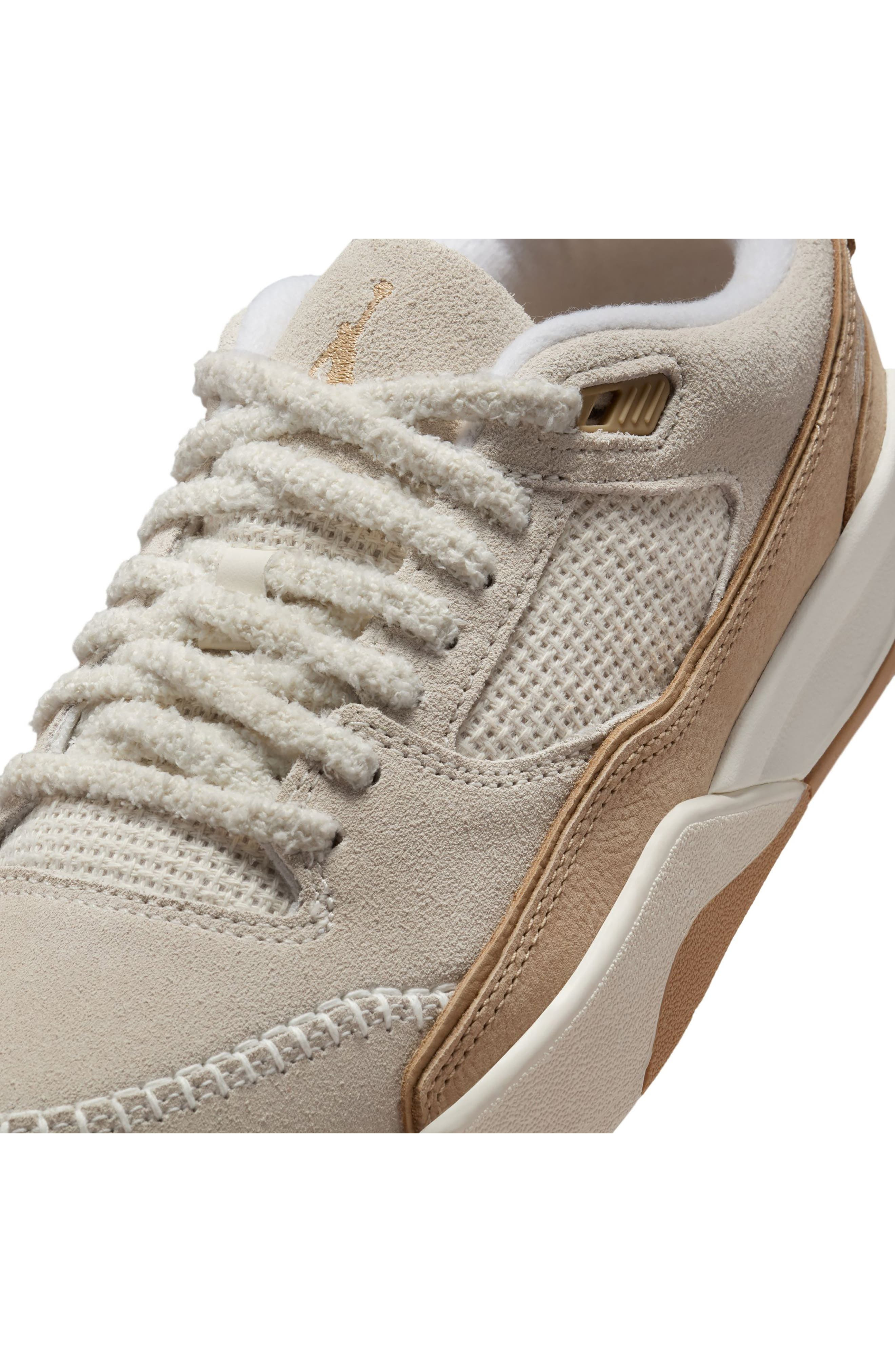 Jordan Flight Court SE Sneaker in Light Ore Wood Brown/Sail at Nordstrom - 7