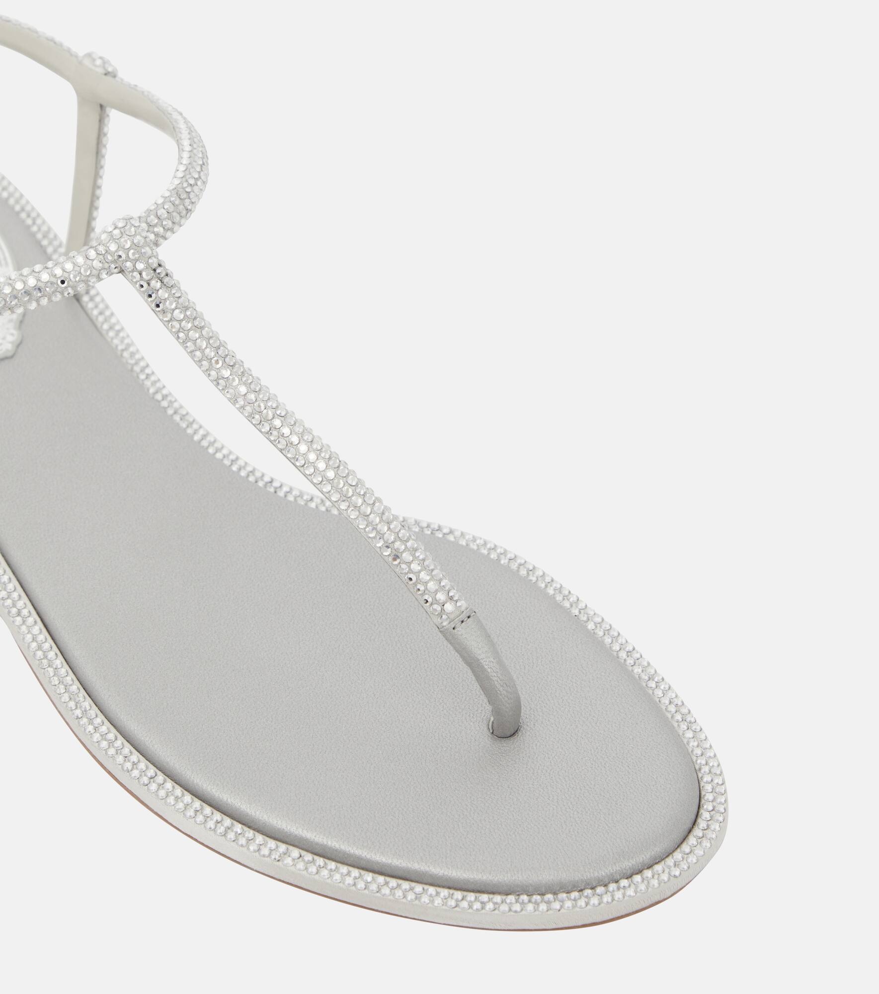 Amalia embellished thong sandals - 5