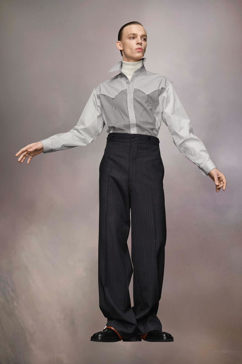 Barathea Wool Trousers 3