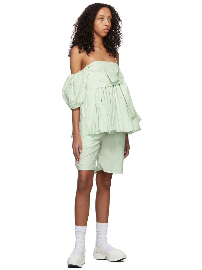 CECILIE BAHNSEN White Alexandra Ballet Flats outlook