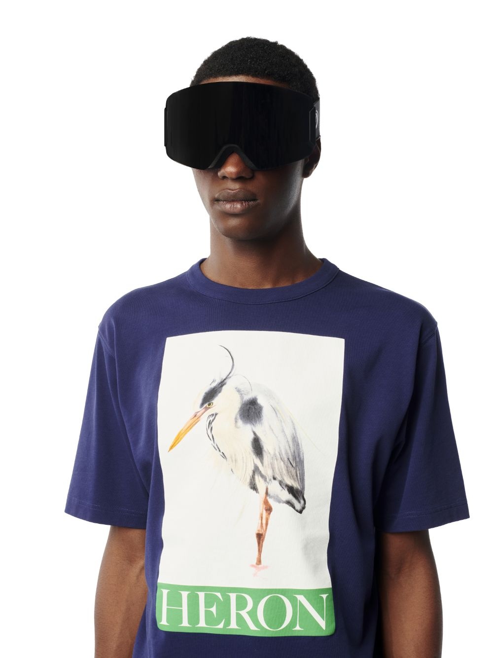 Heron Bird Painted Ss Tee - 5