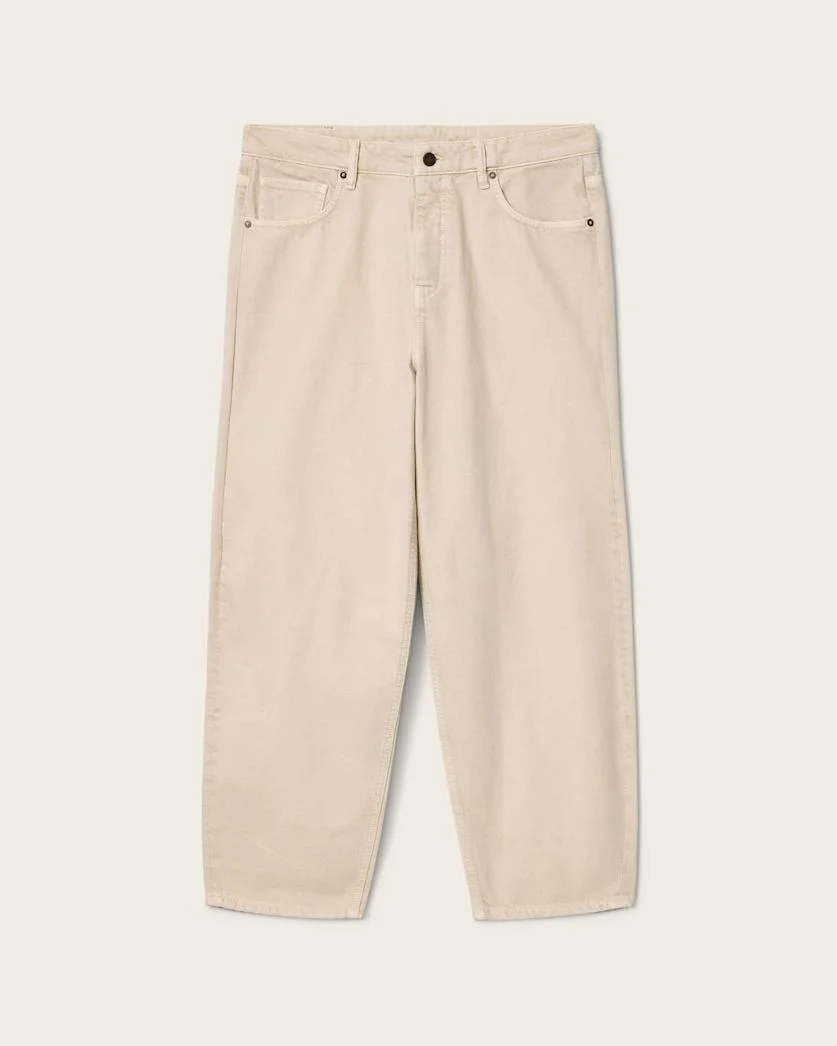 ORBIT BARREL LEG DENIM JEANS - 1