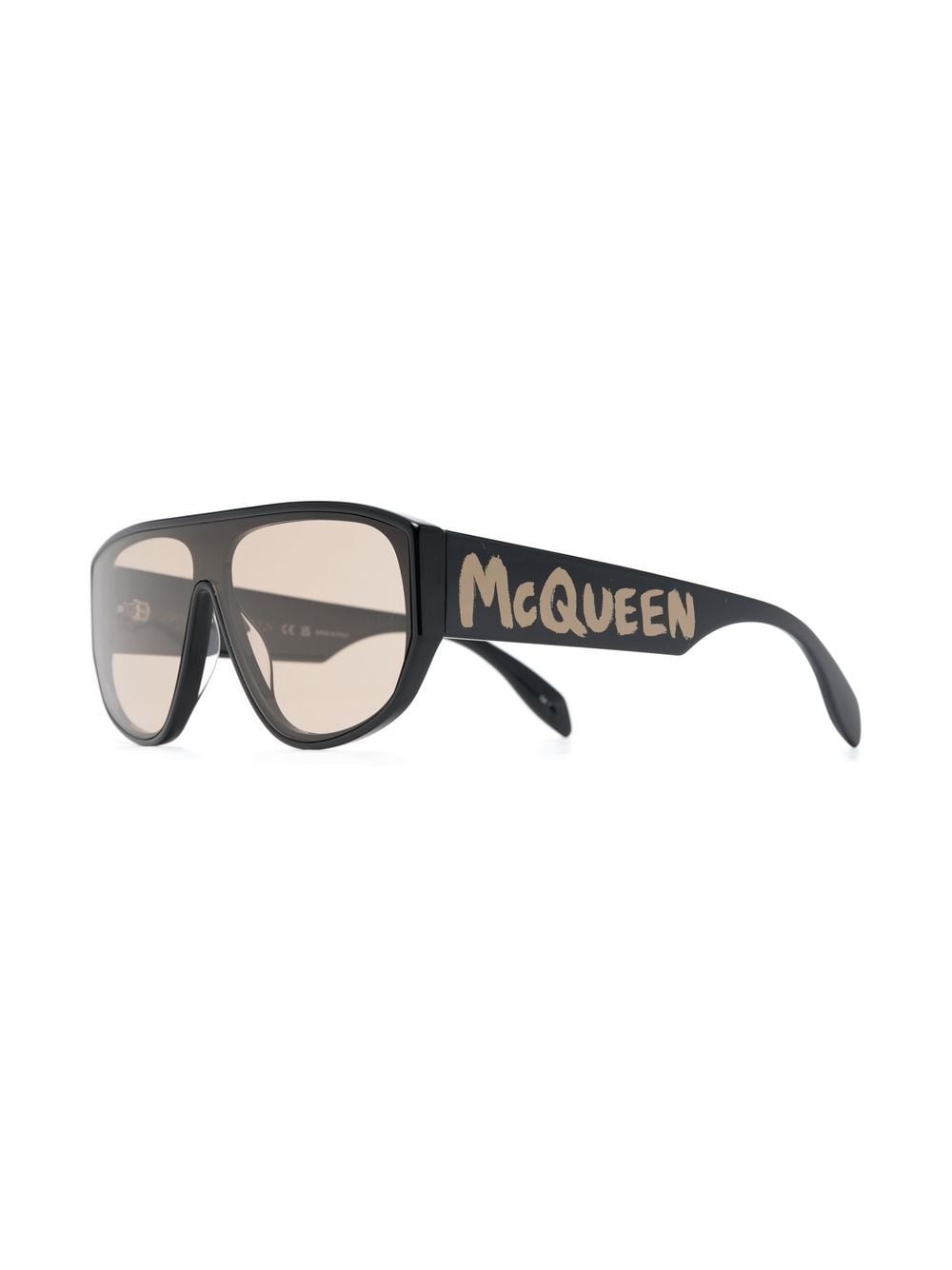 Graffiti-print square-frame sunglasses - 2