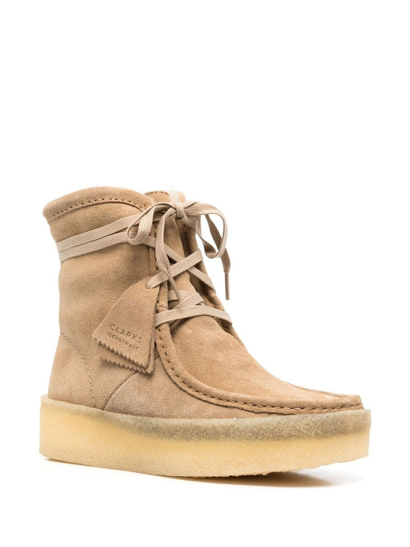 Clarks Originals lace-up ankle boots outlook