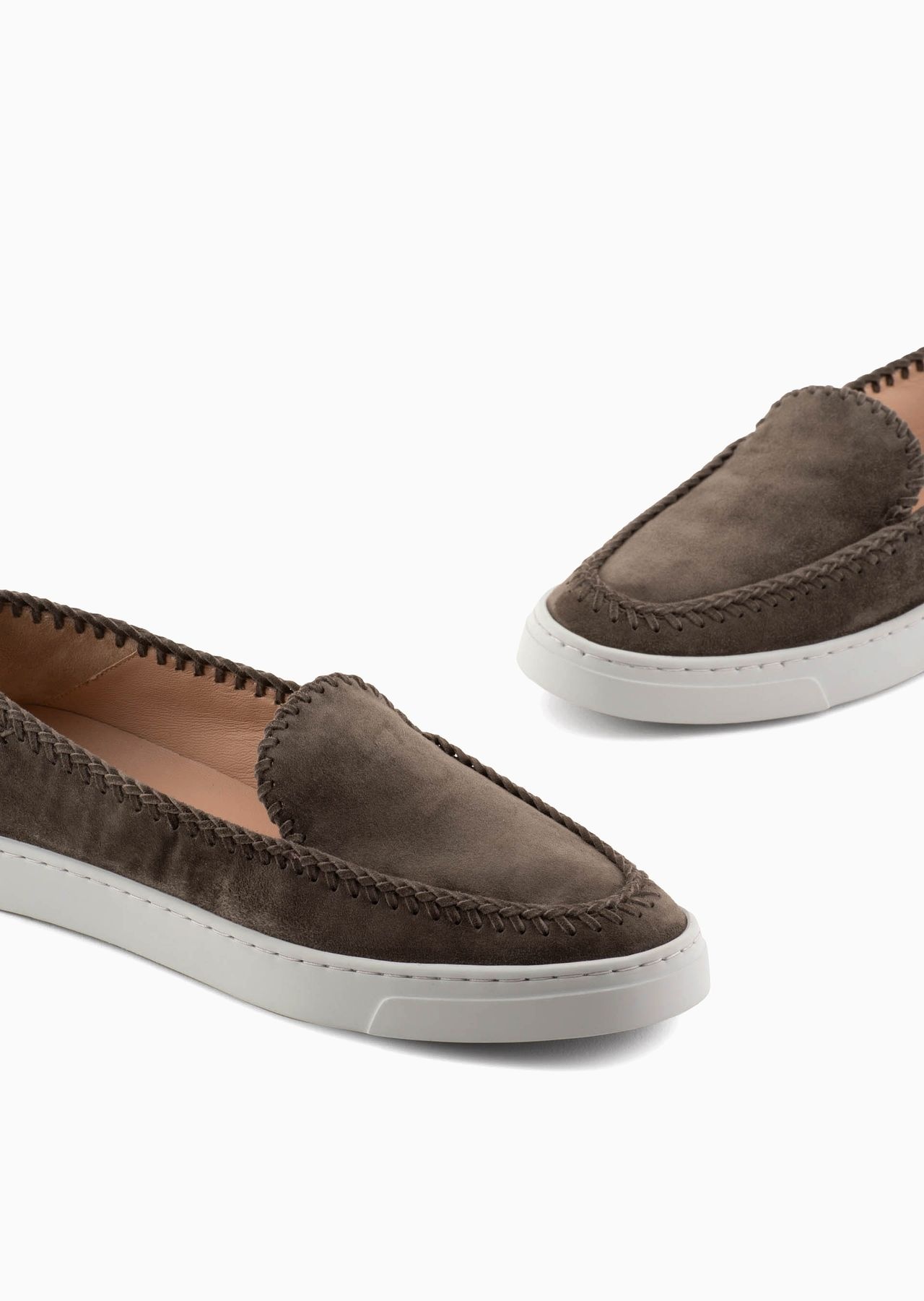 Galleria 3 Suede slip-ons - 5