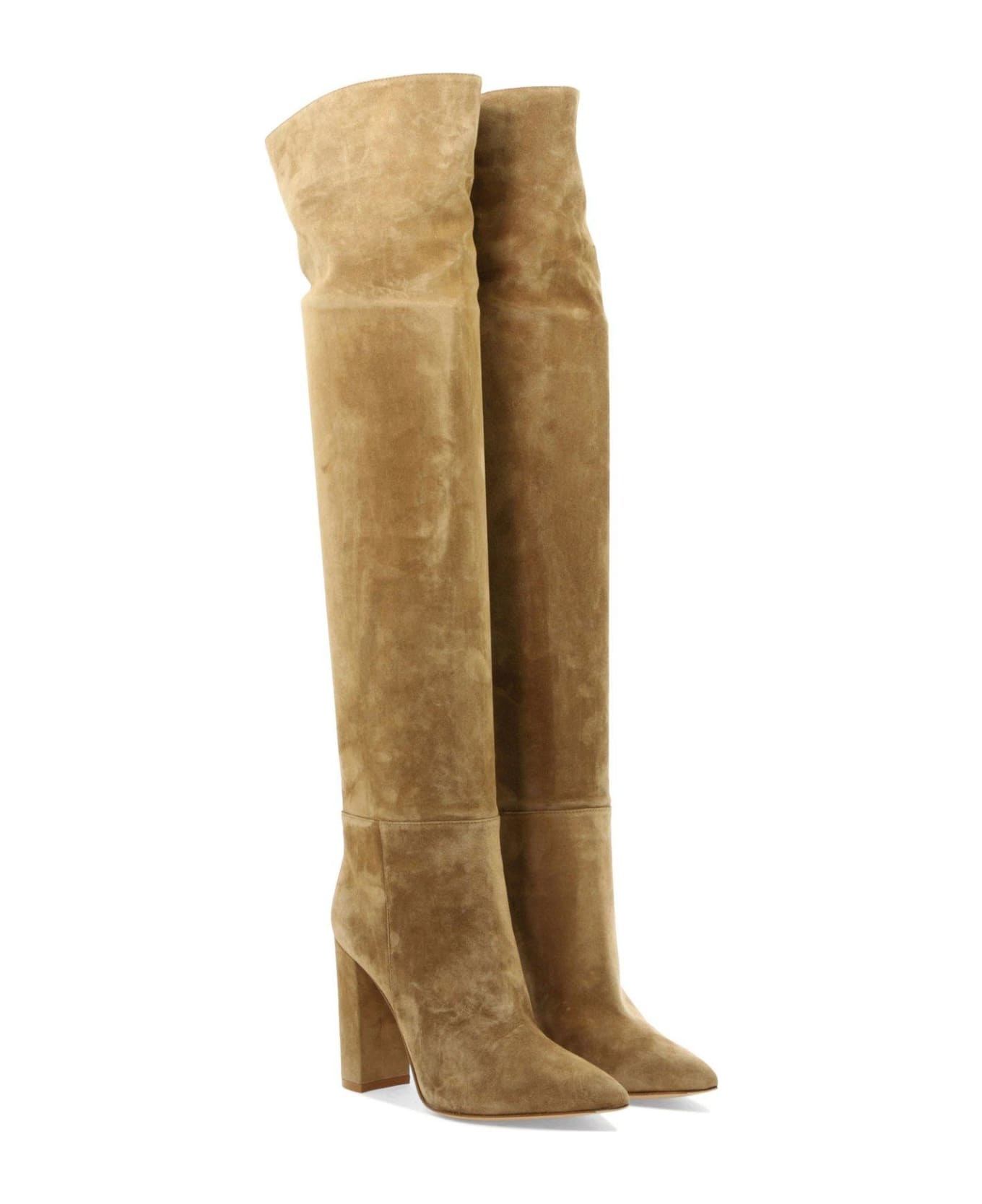 Pointed-toe Heeled Boots - 3