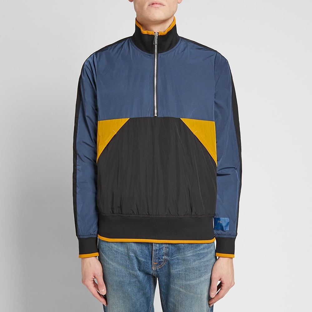 Paul Smith Nylon Half Zip Track Jacket - 5