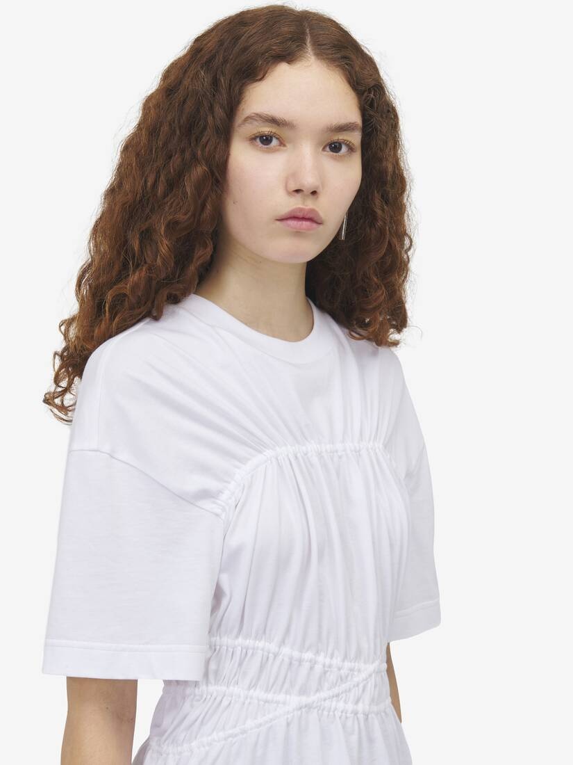 Gathered T-shirt - 5