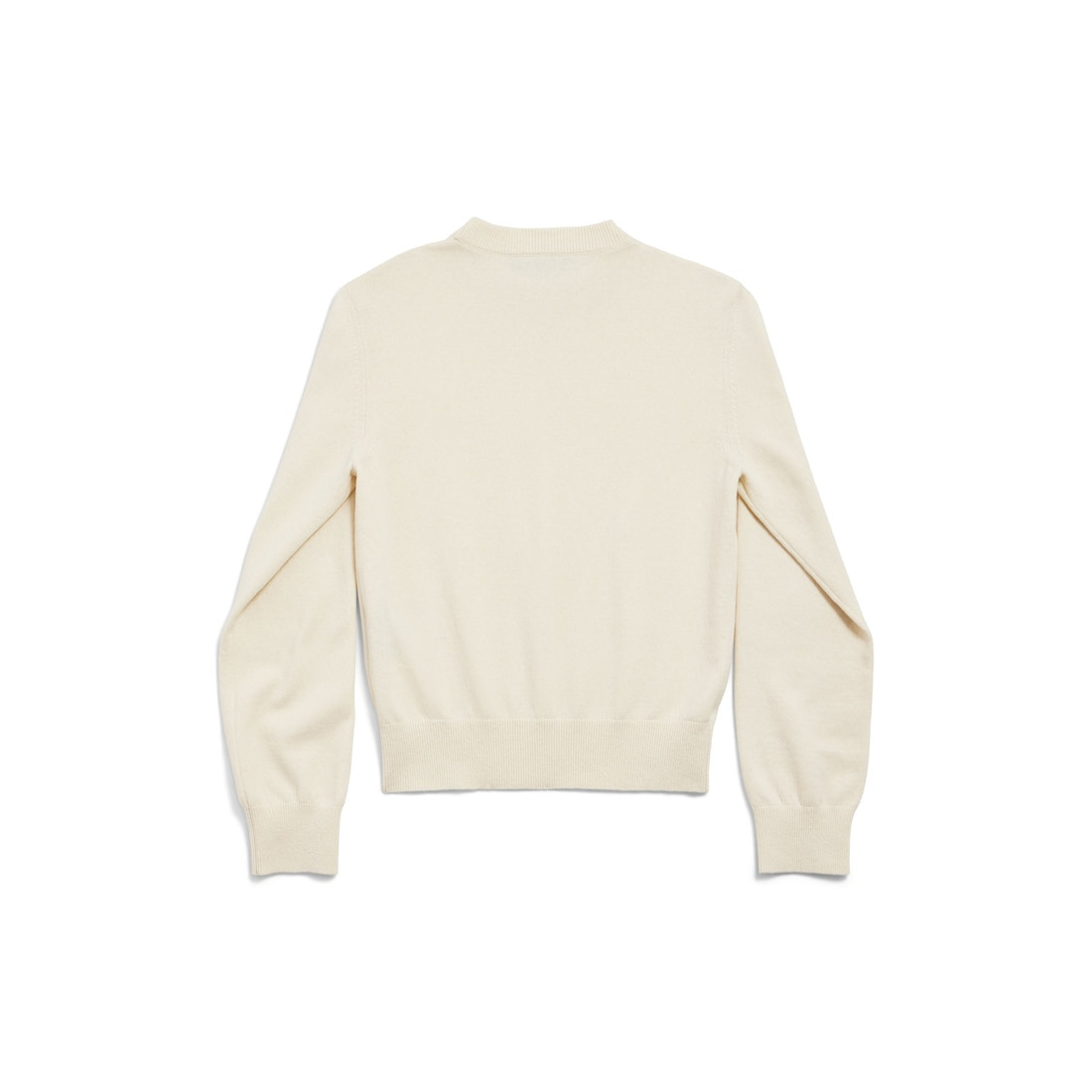 Women's Crewneck Sweater in Cream - 6
