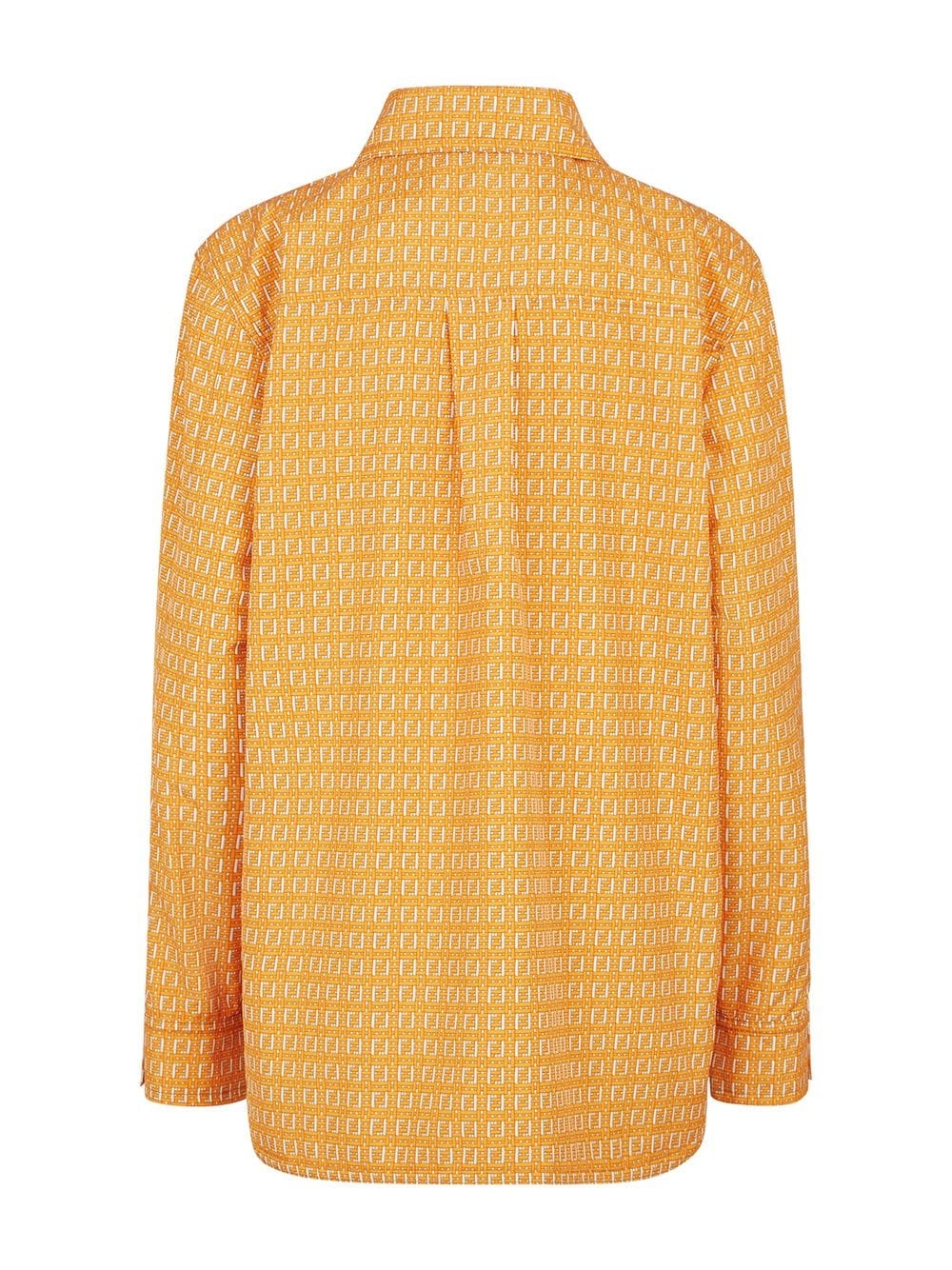 long-sleeved FF-print shirt - 2