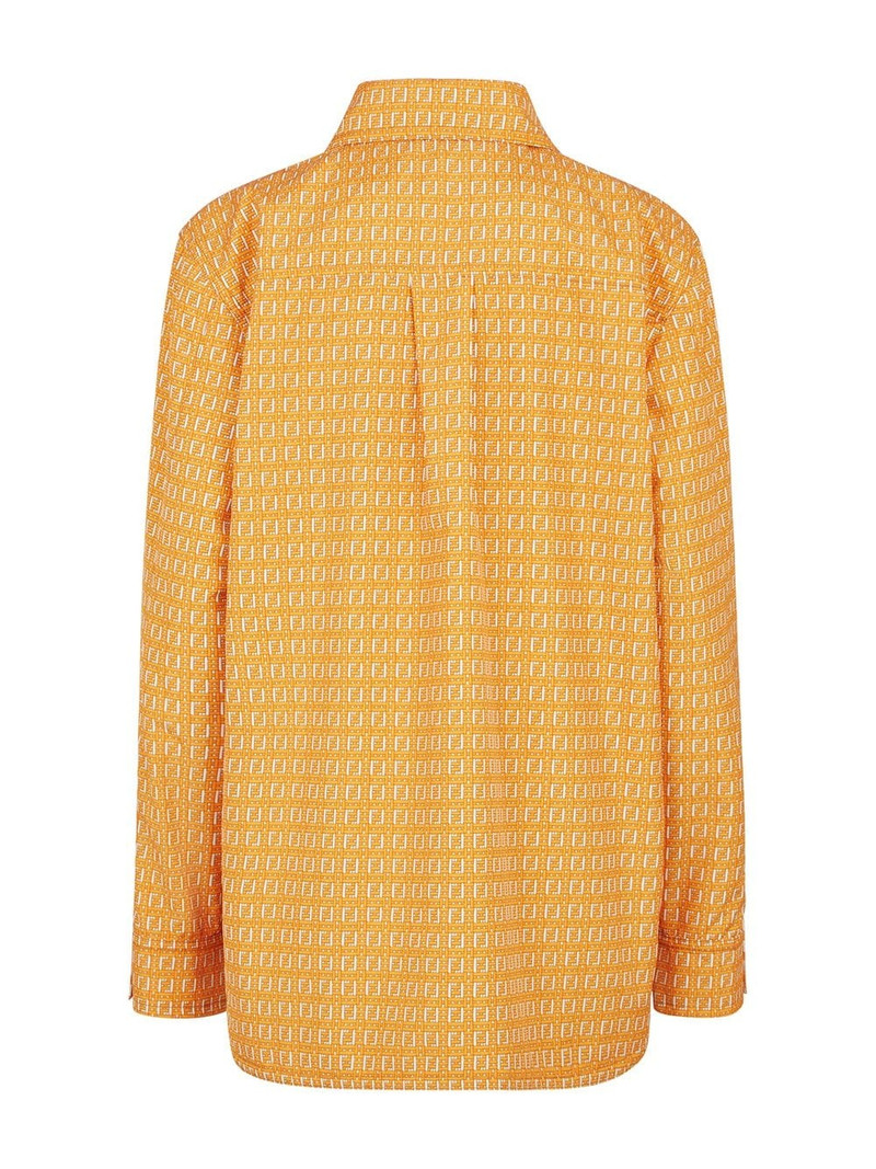 FENDI long-sleeved FF-print shirt outlook