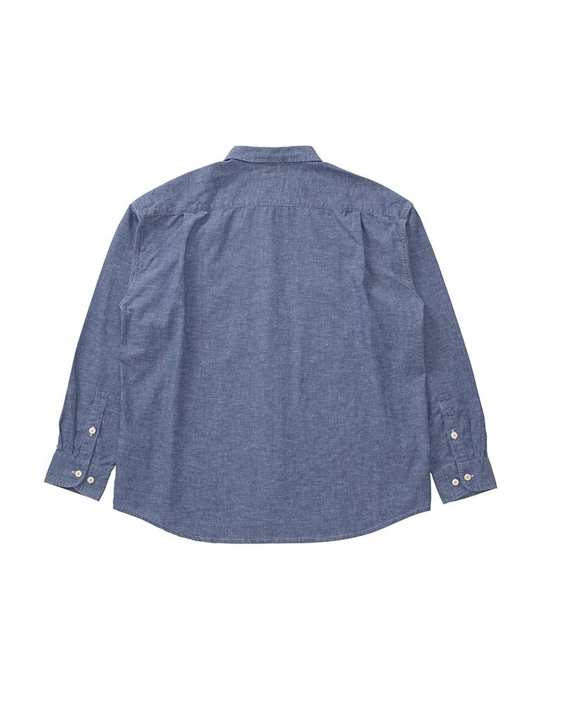 LUMBER CHAMBRAY L/S LT.INDIGO - 2