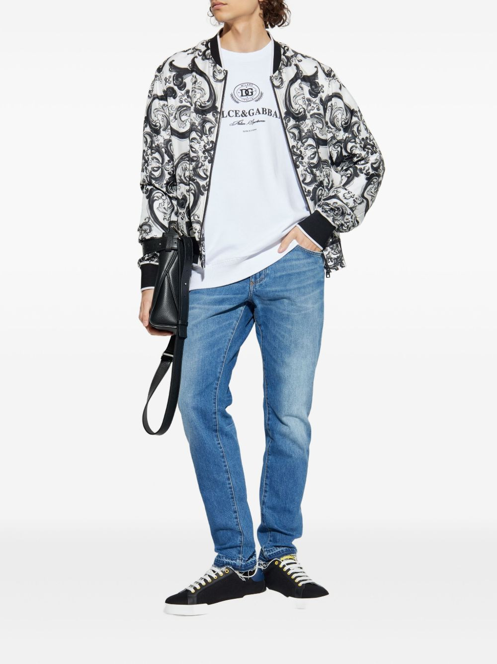 frayed-hem jeans - 2
