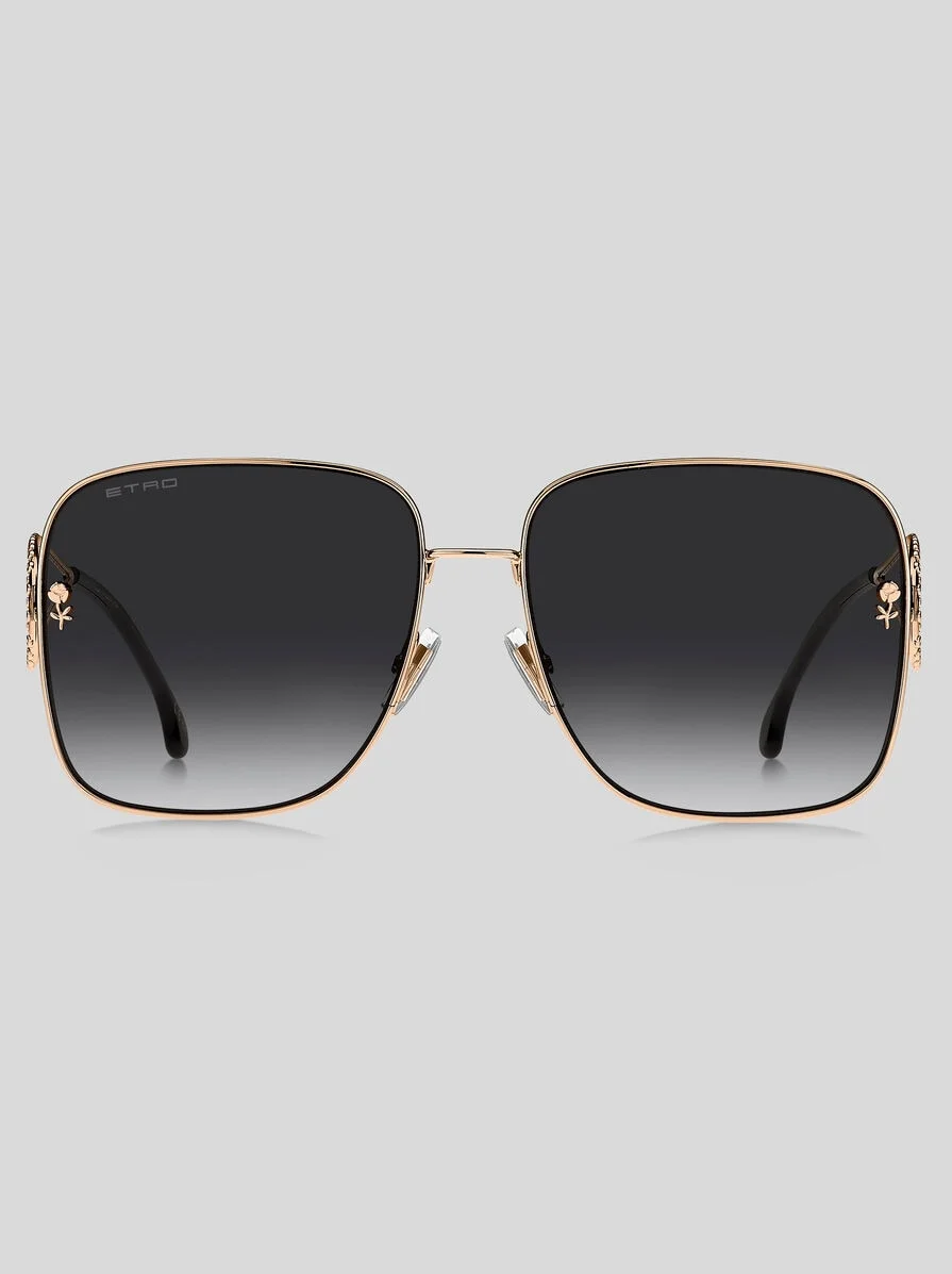 METAL PAISLEY SUNGLASSES - 1