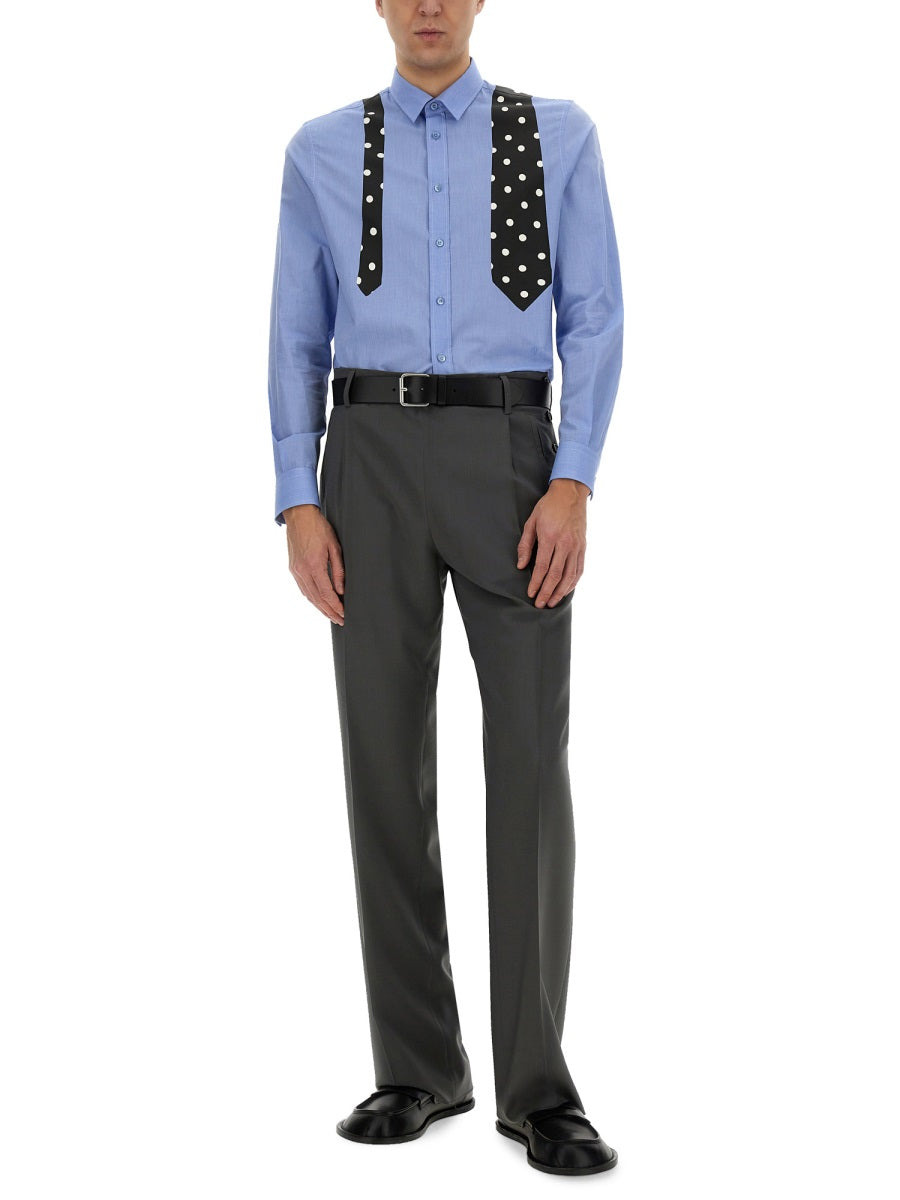 Moschino Men Pantalone In Lana - 2