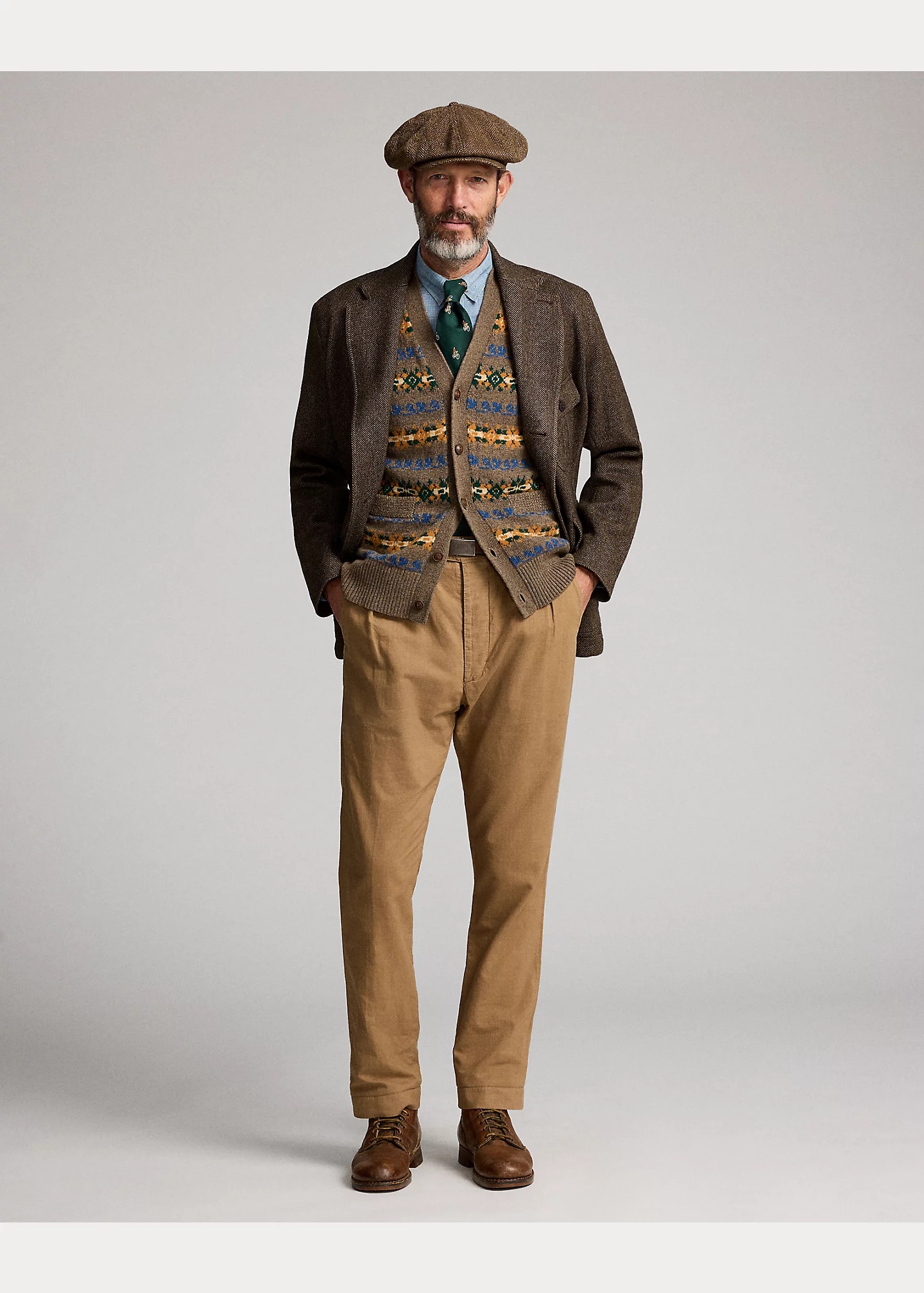 Fair Isle Wool-Blend Sweater Vest - 6