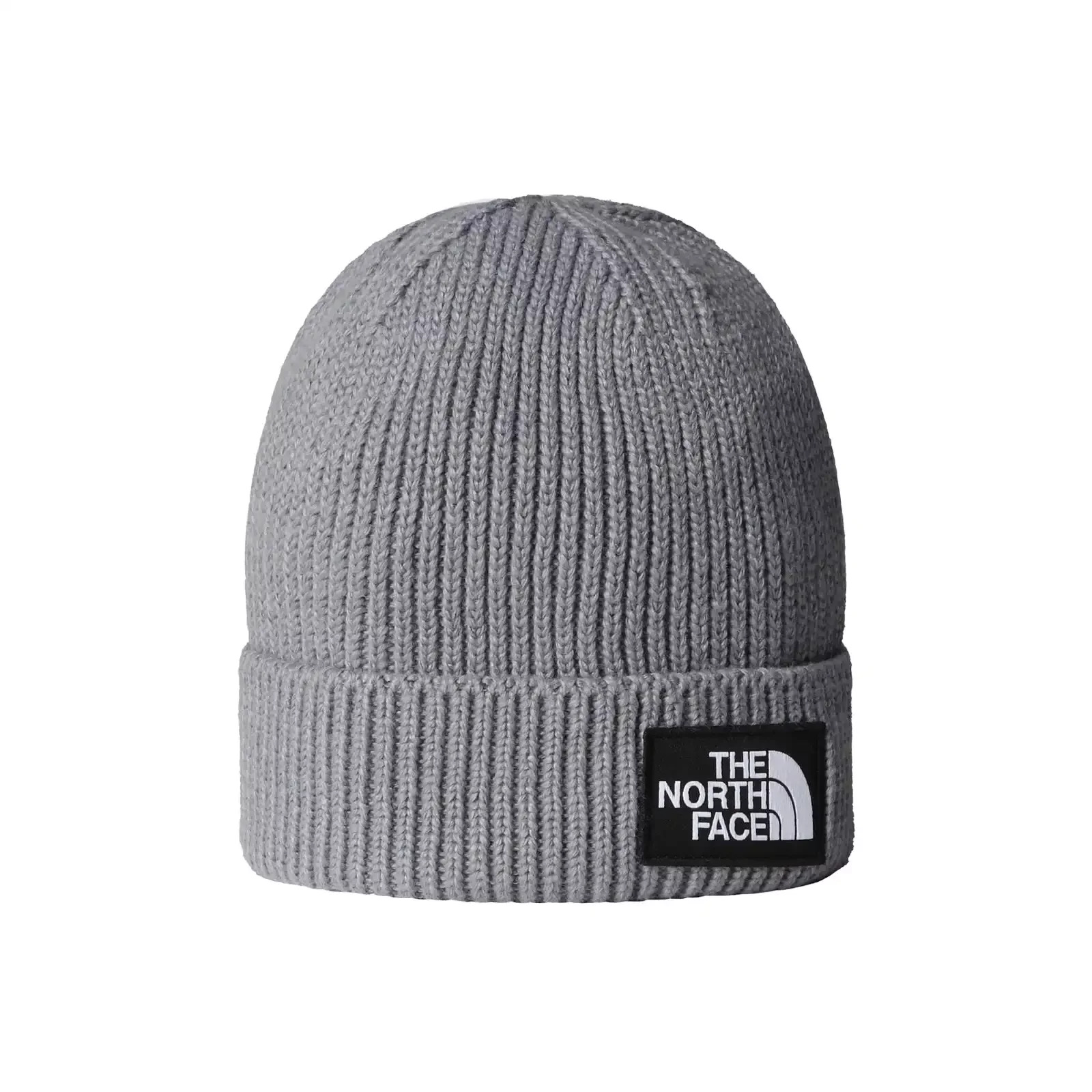 Logo Box Cuffed Beanie "Medium Grey Heather" - 1