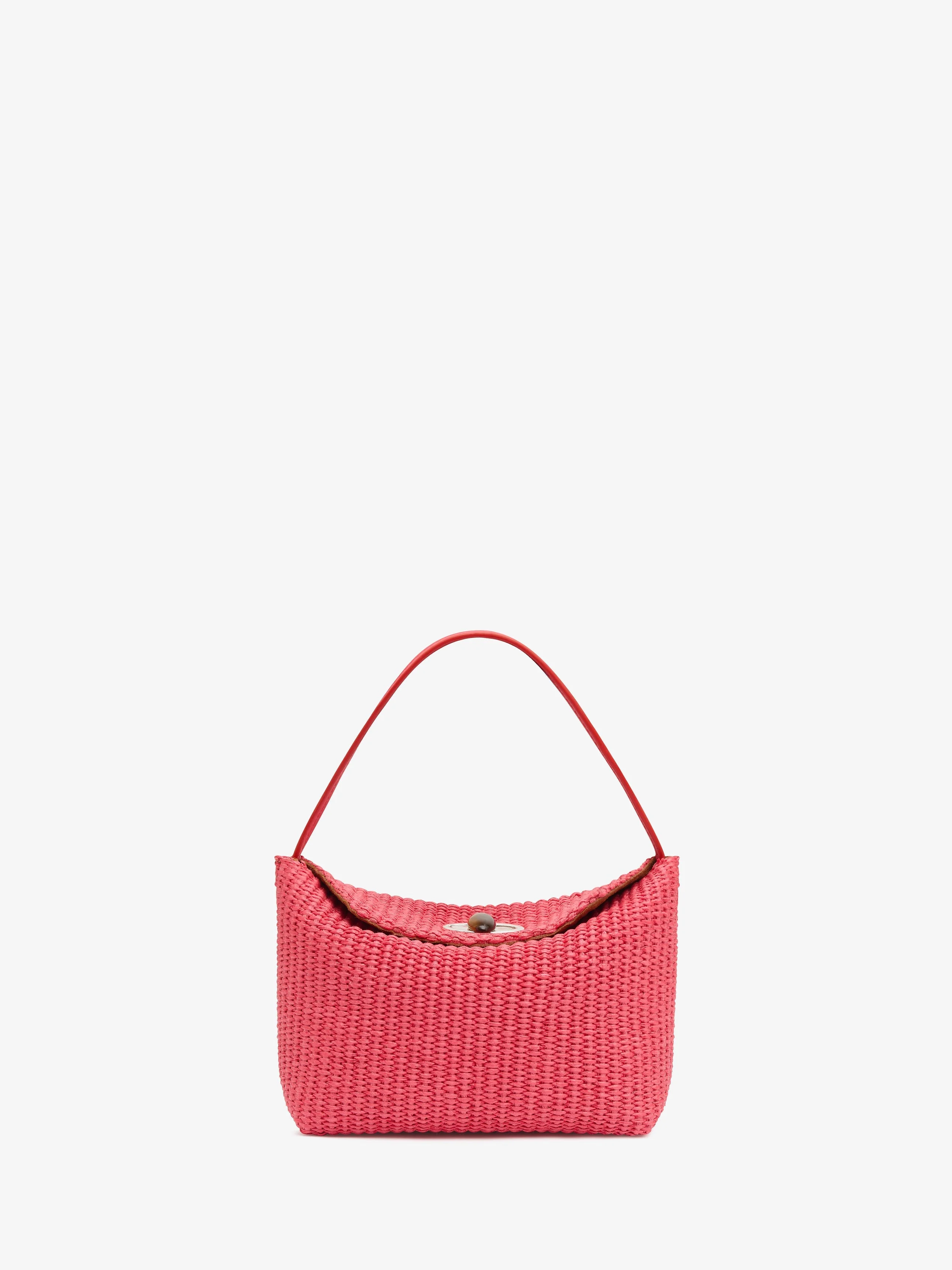Turnlock Raffia Mini Bag - 1