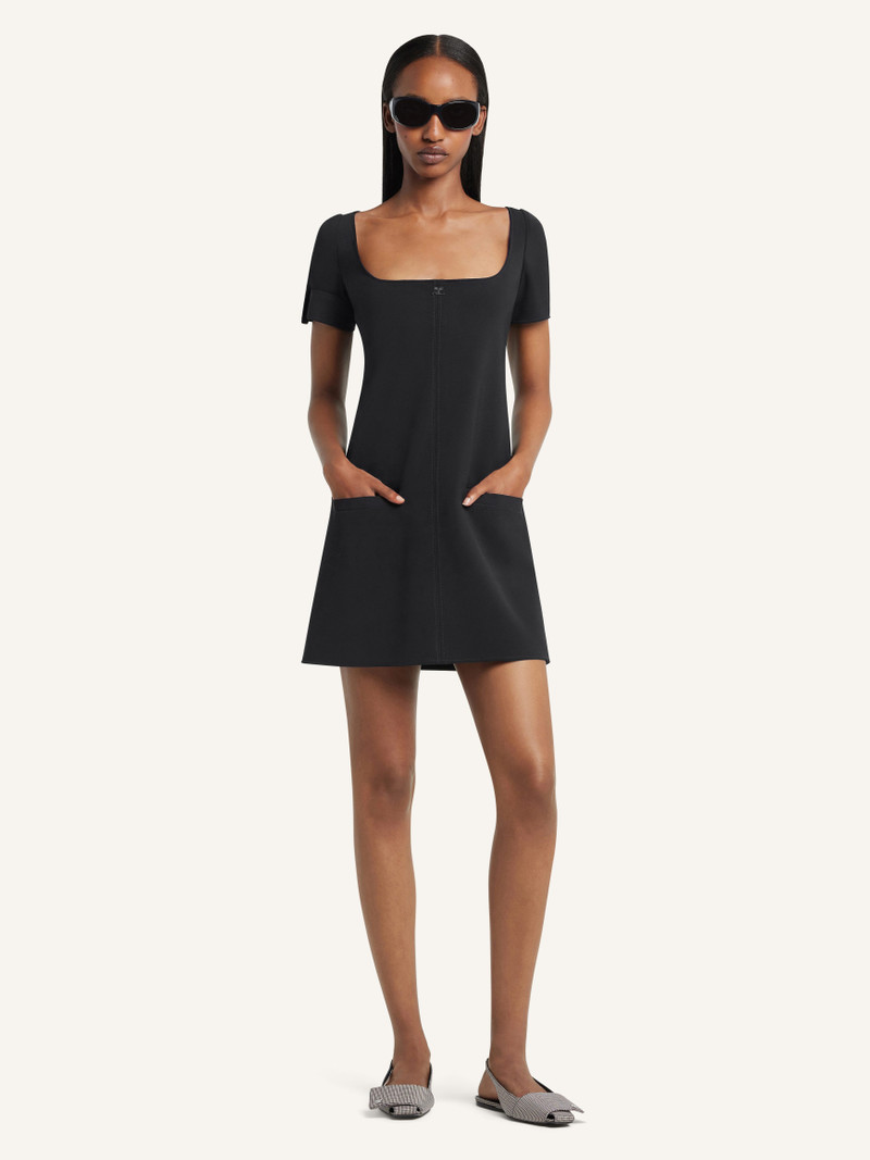 courrèges BUCKLE A-LINE DRESS outlook