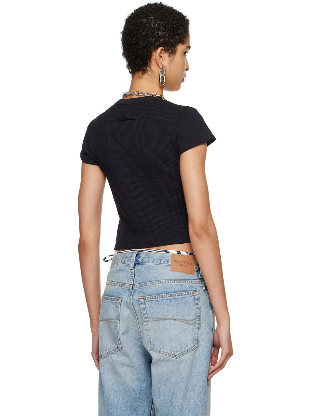 Black 'The JPG' Shirt - 3