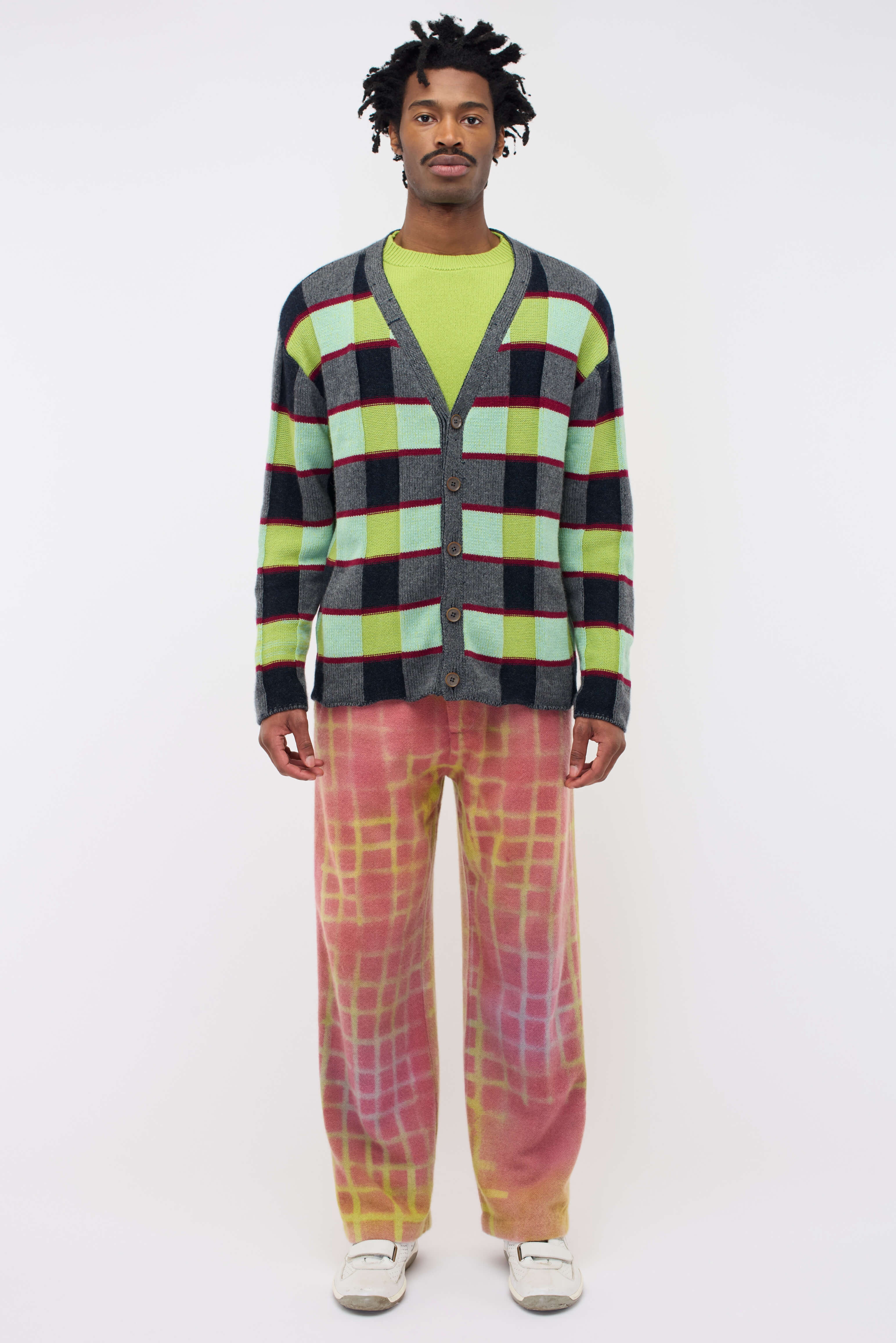 PROMOTION PLAID CARDIGAN - 3