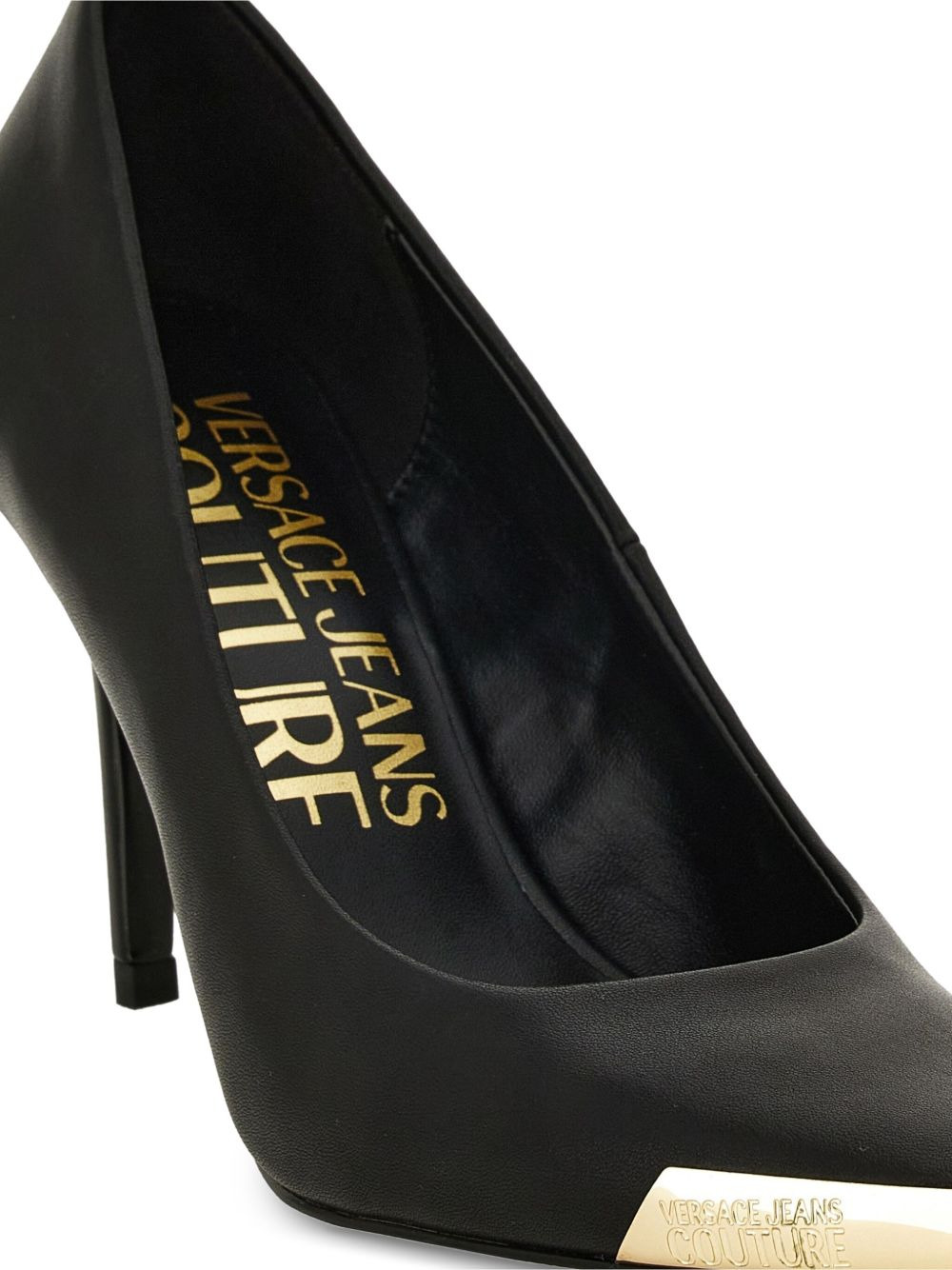 metallic-toe pumps - 4