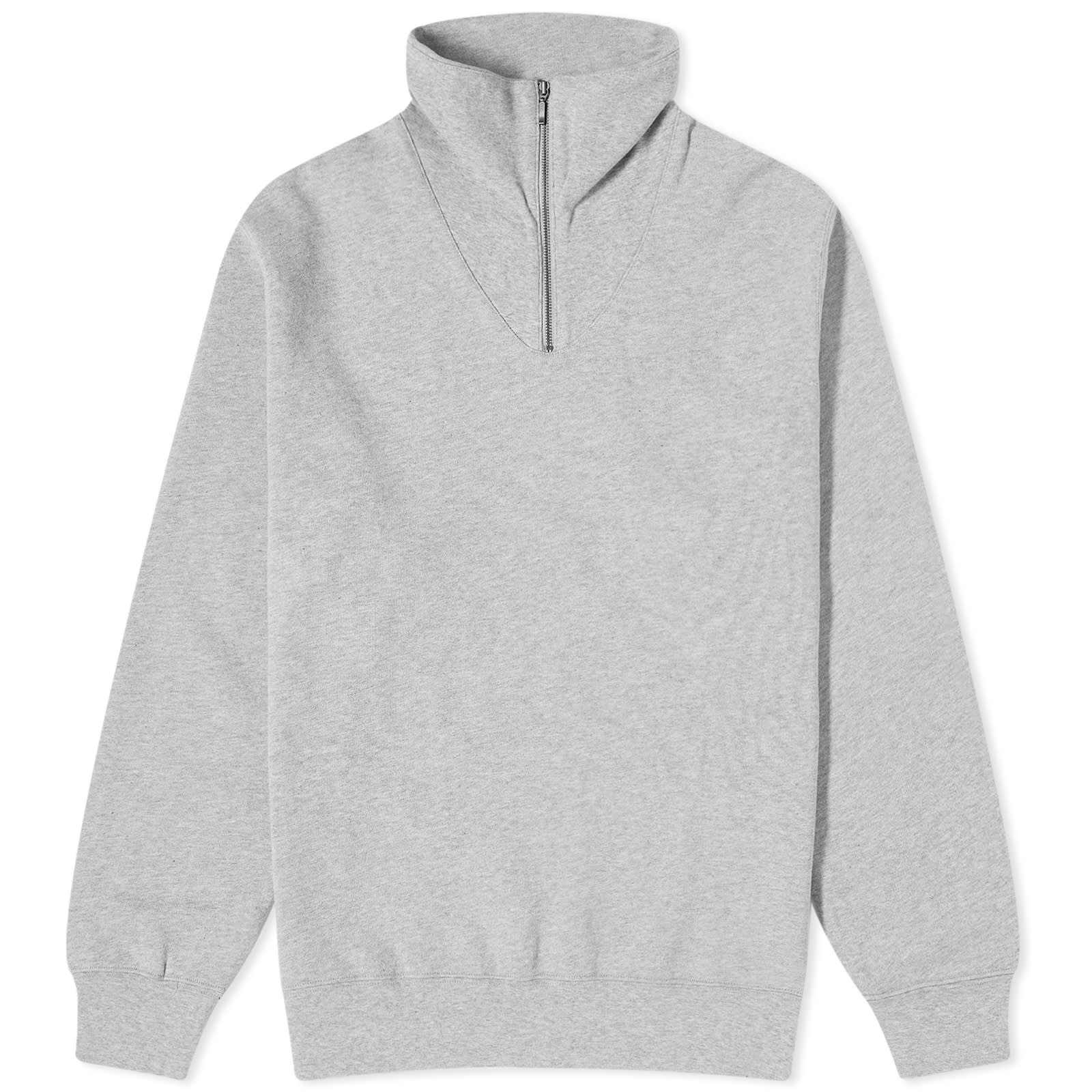 Beams Plus Half Zip Sweatshirt - 1