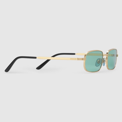 GUCCI Rectangular frame sunglasses outlook