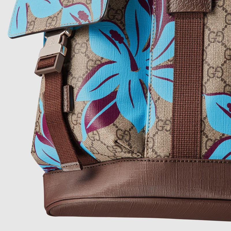 GG printed backpack 7