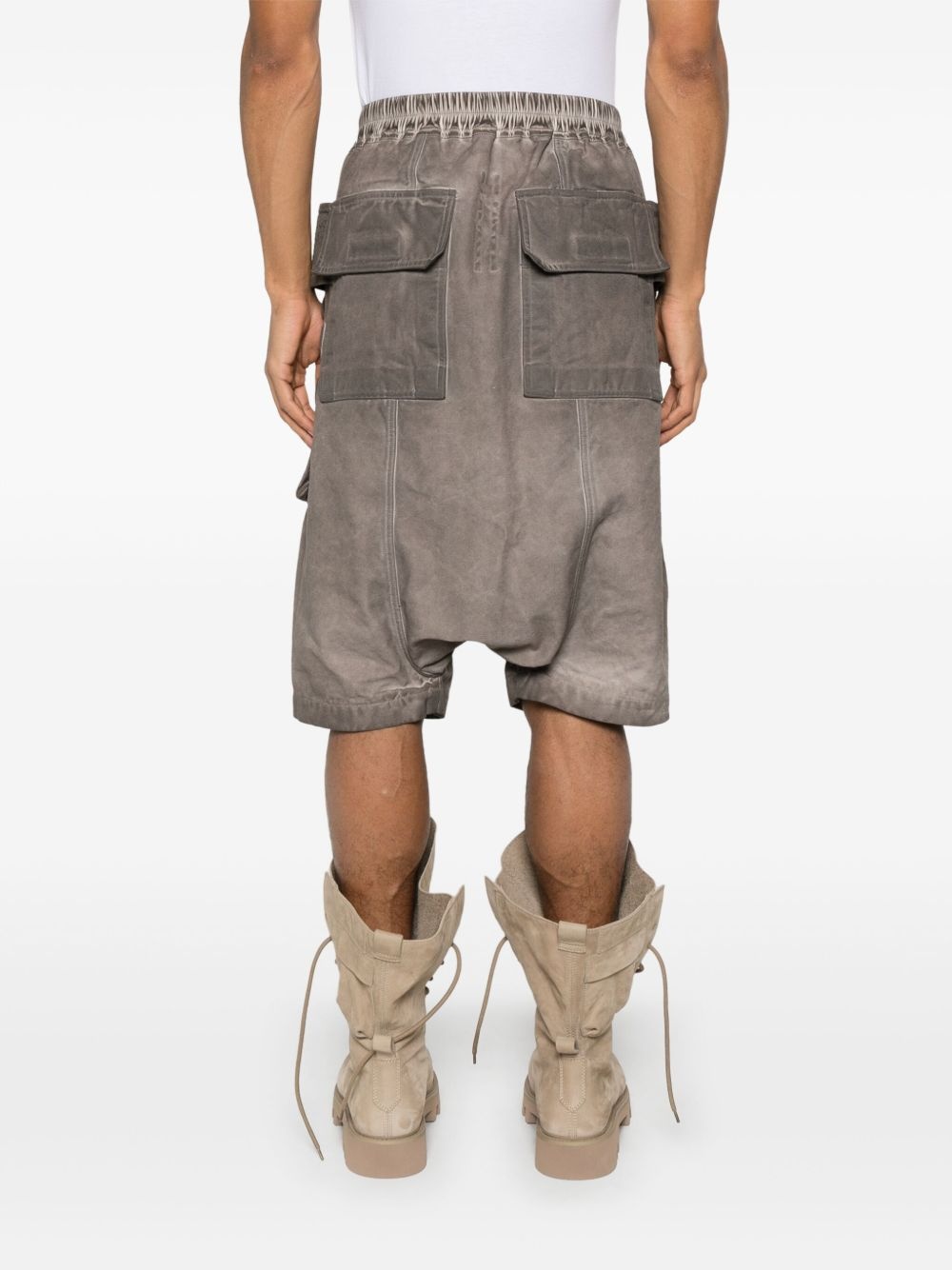 faded-effect shorts - 4
