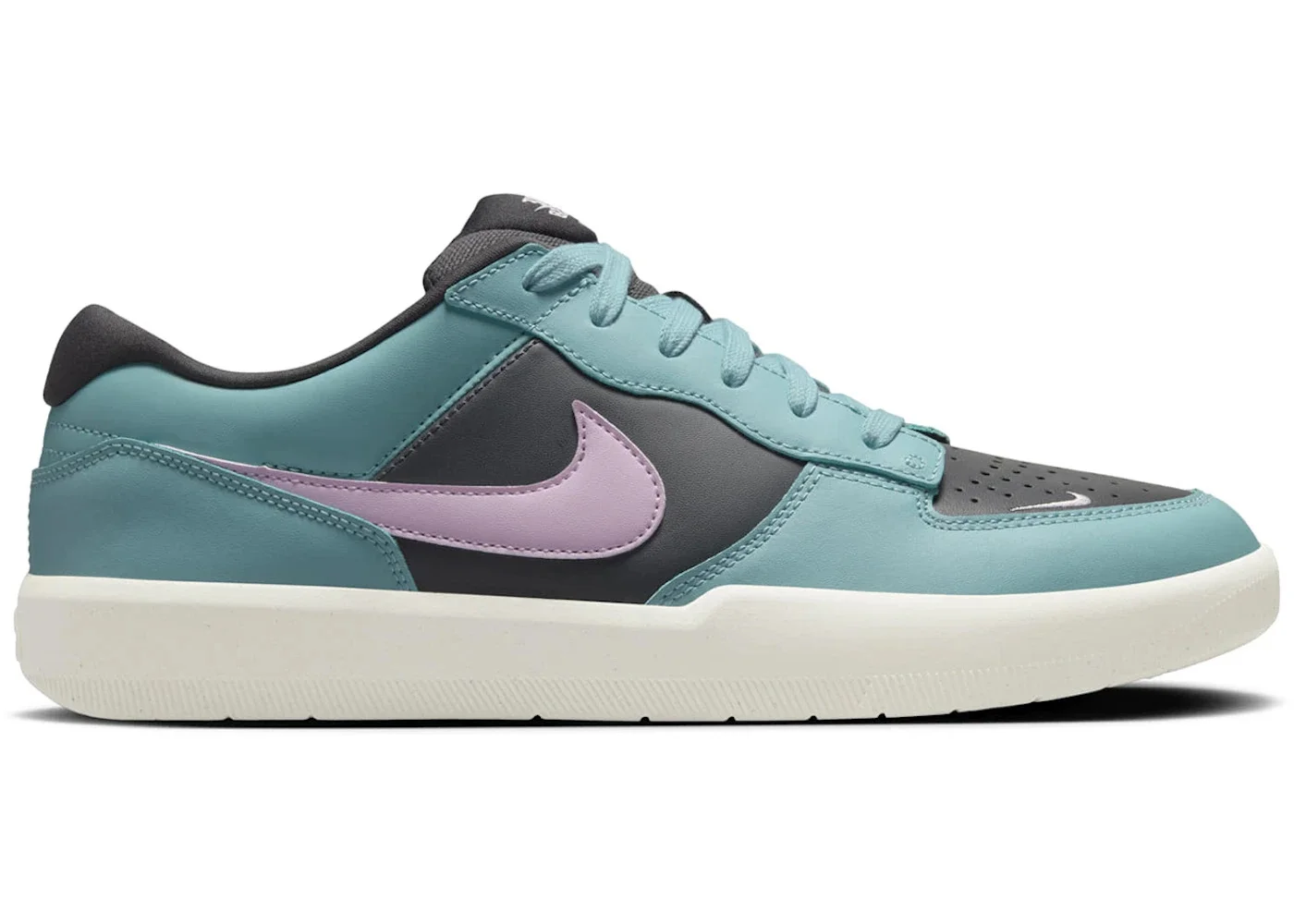 Nike SB Force 58 Premium Denim Turquoise Dark Smoke Grey Red Sepia Pink Foam - 1