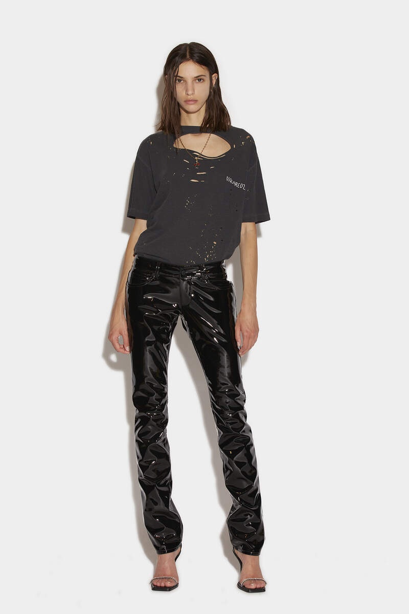 LOW WAIST BUMSTER TROUSERS - 3