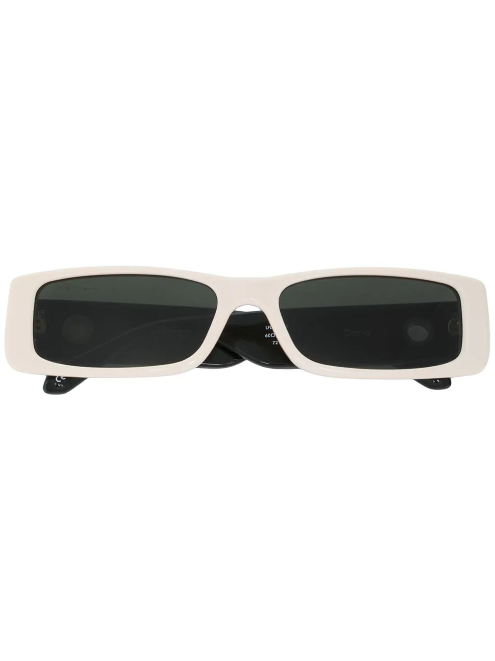 Dania rectangle-frame sunglasses - 1