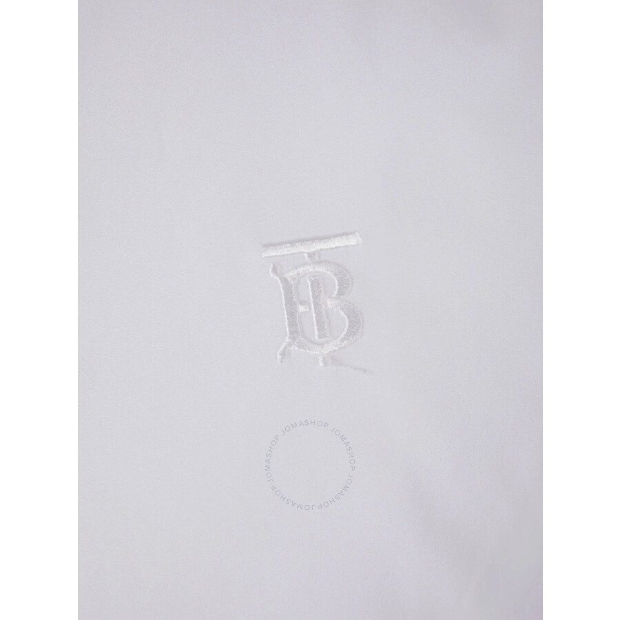 Burberry Sherwood Cotton Shirt In White - 3