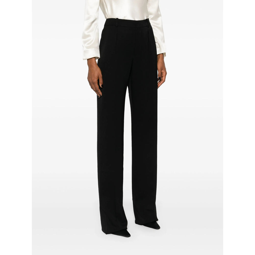 Saint Laurent Black Trousers - Tailored Trousers Women - 2