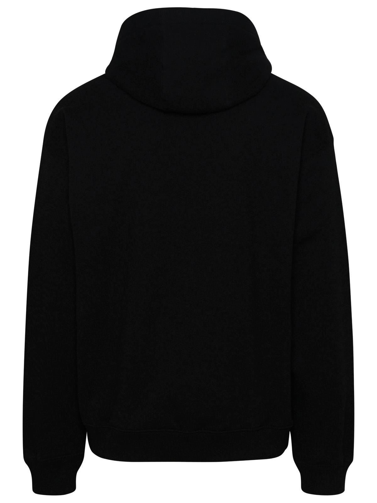 Versace Black Cotton Sweatshirt Men - 3