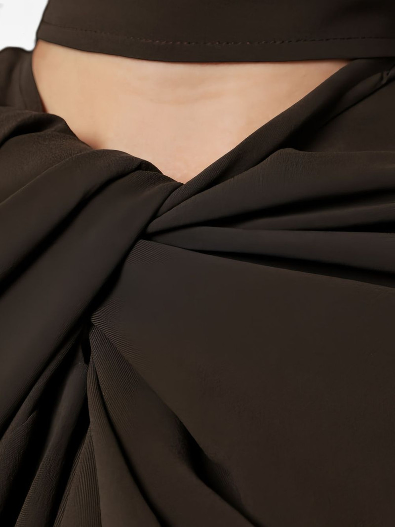 long sleeve twisted top 4