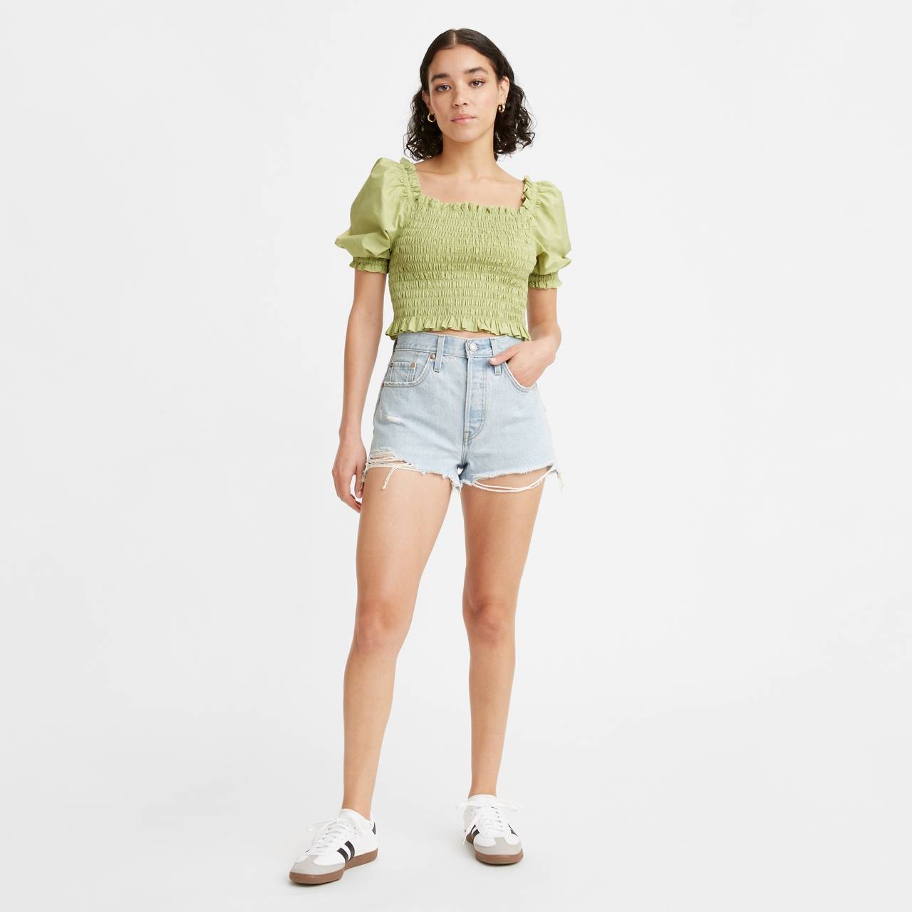 501® ORIGINAL FIT HIGH RISE WOMEN'S SHORTS - 2